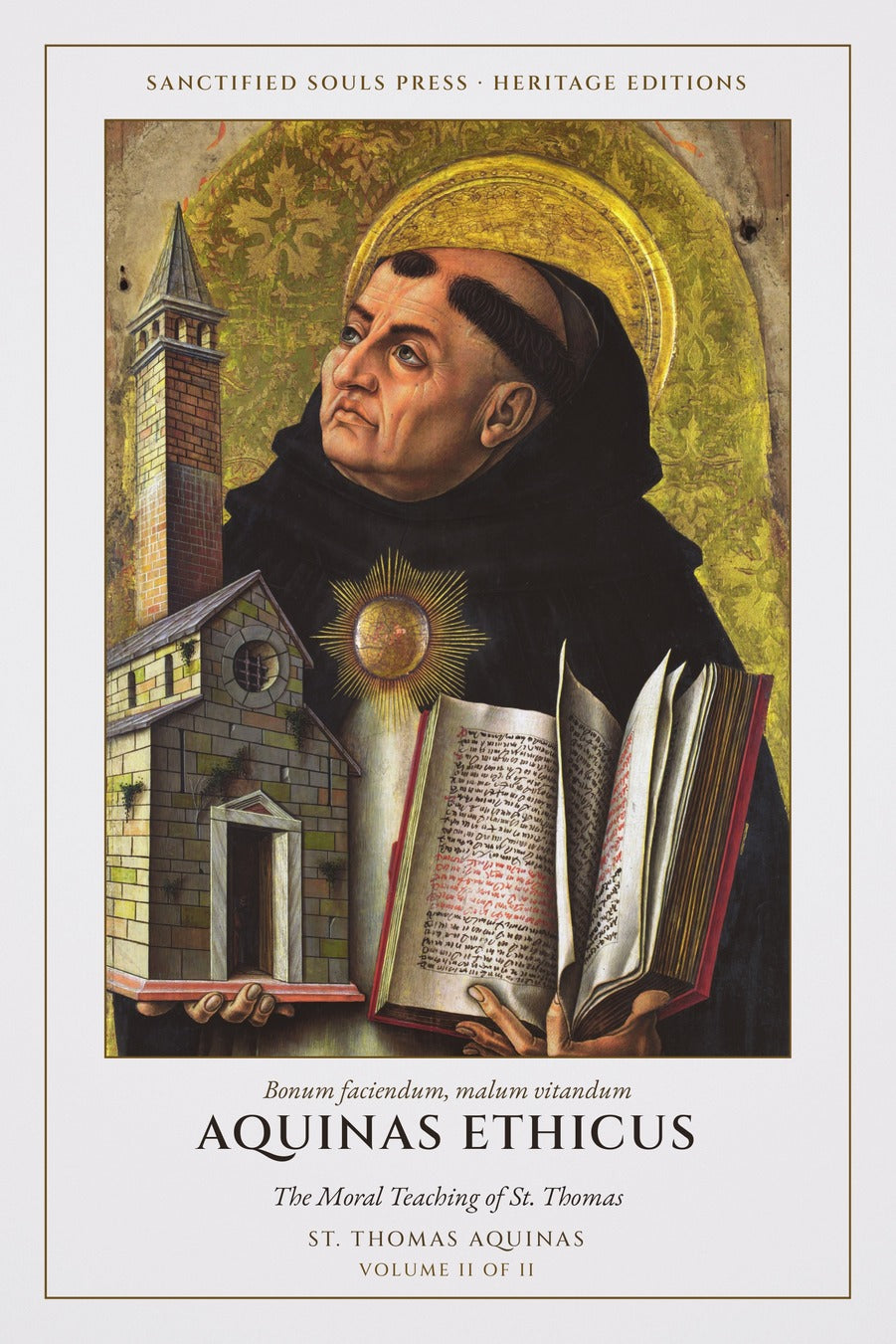 Aquinas Ethicus, Volume II of II, Secunda Secundae, front cover