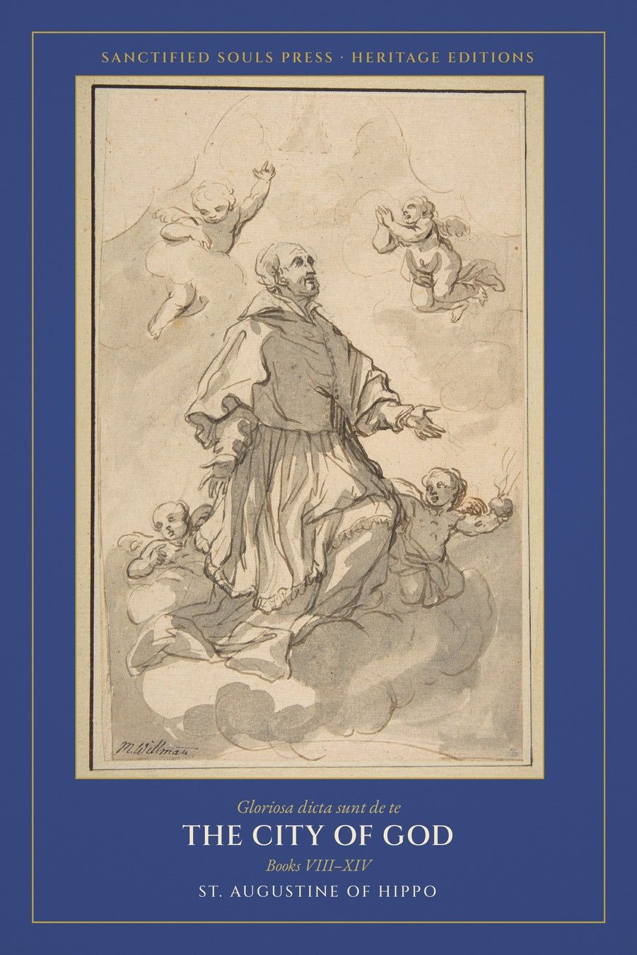 The City of God, Volume II of IV, front cover