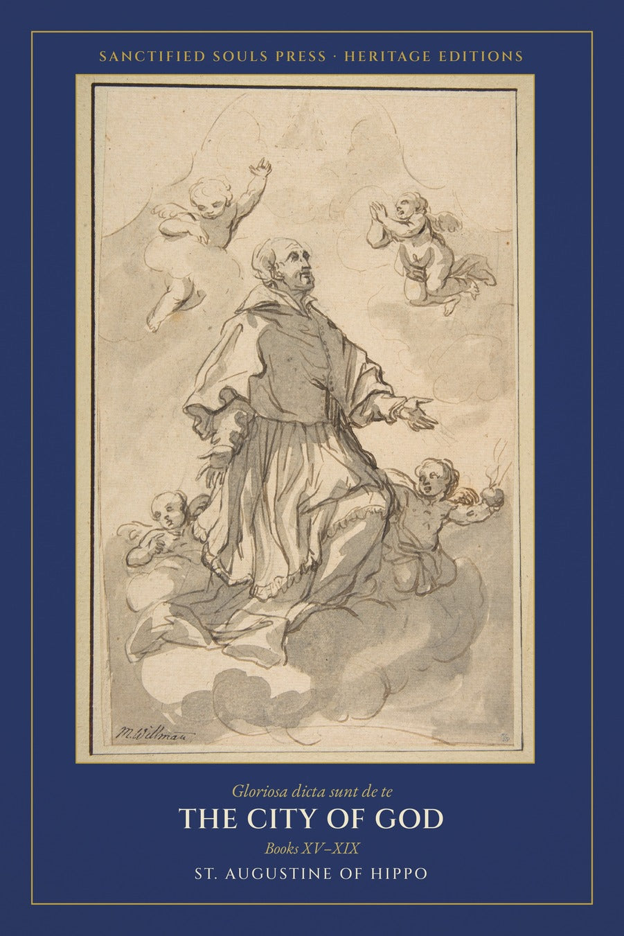 The City of God, Volume III of IV, front cover