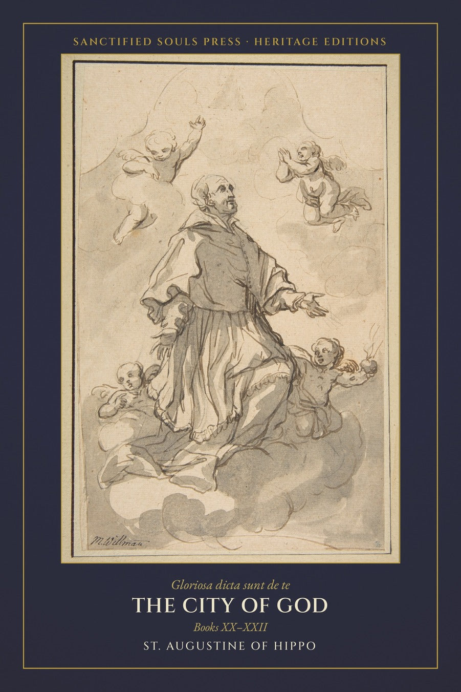 The City of God, Volume IV of IV, front cover