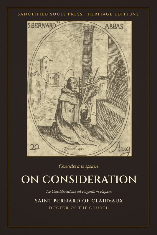 On Consideration by Saint Bernard of Clairvaux, front cover