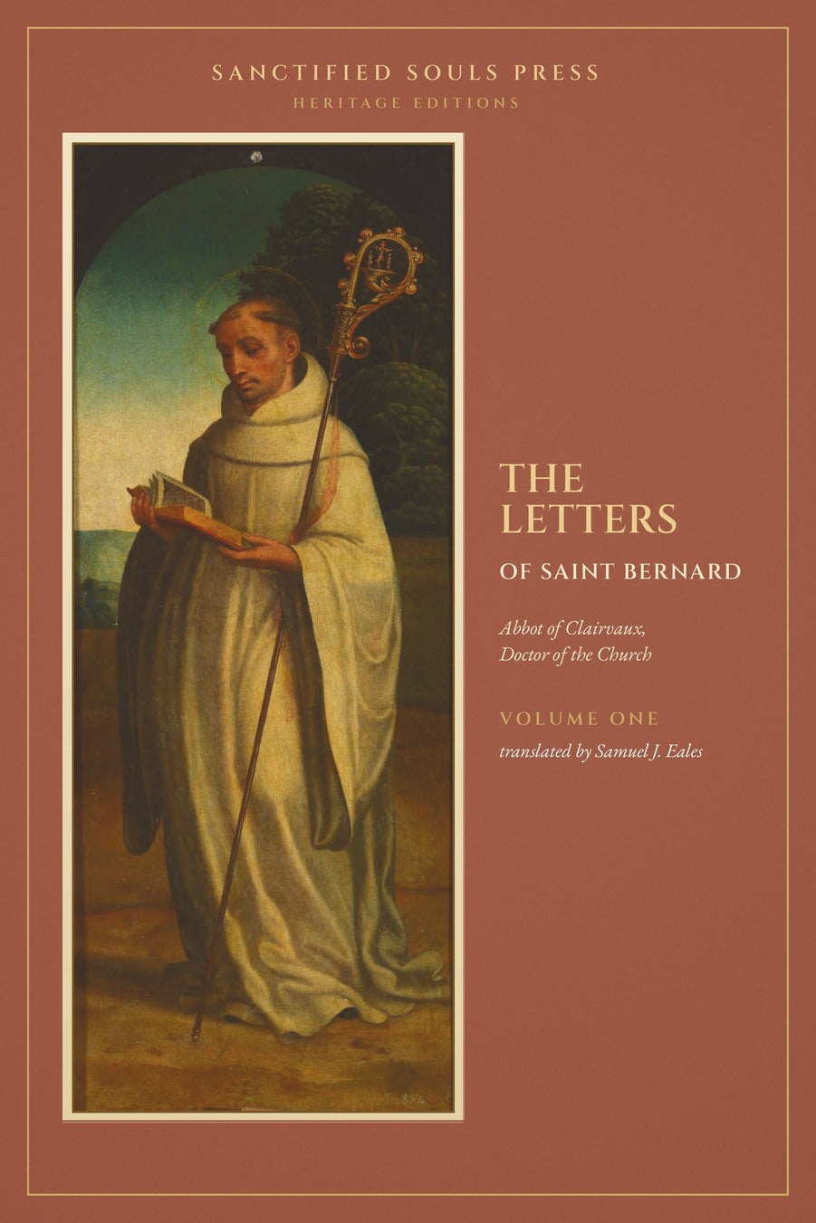 The Letters of Saint Bernard, Volume One, front cover