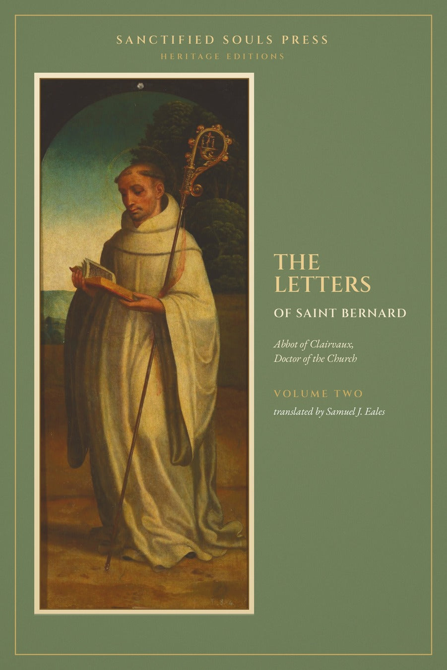 The Letters of Saint Bernard, Volume Two, front cover