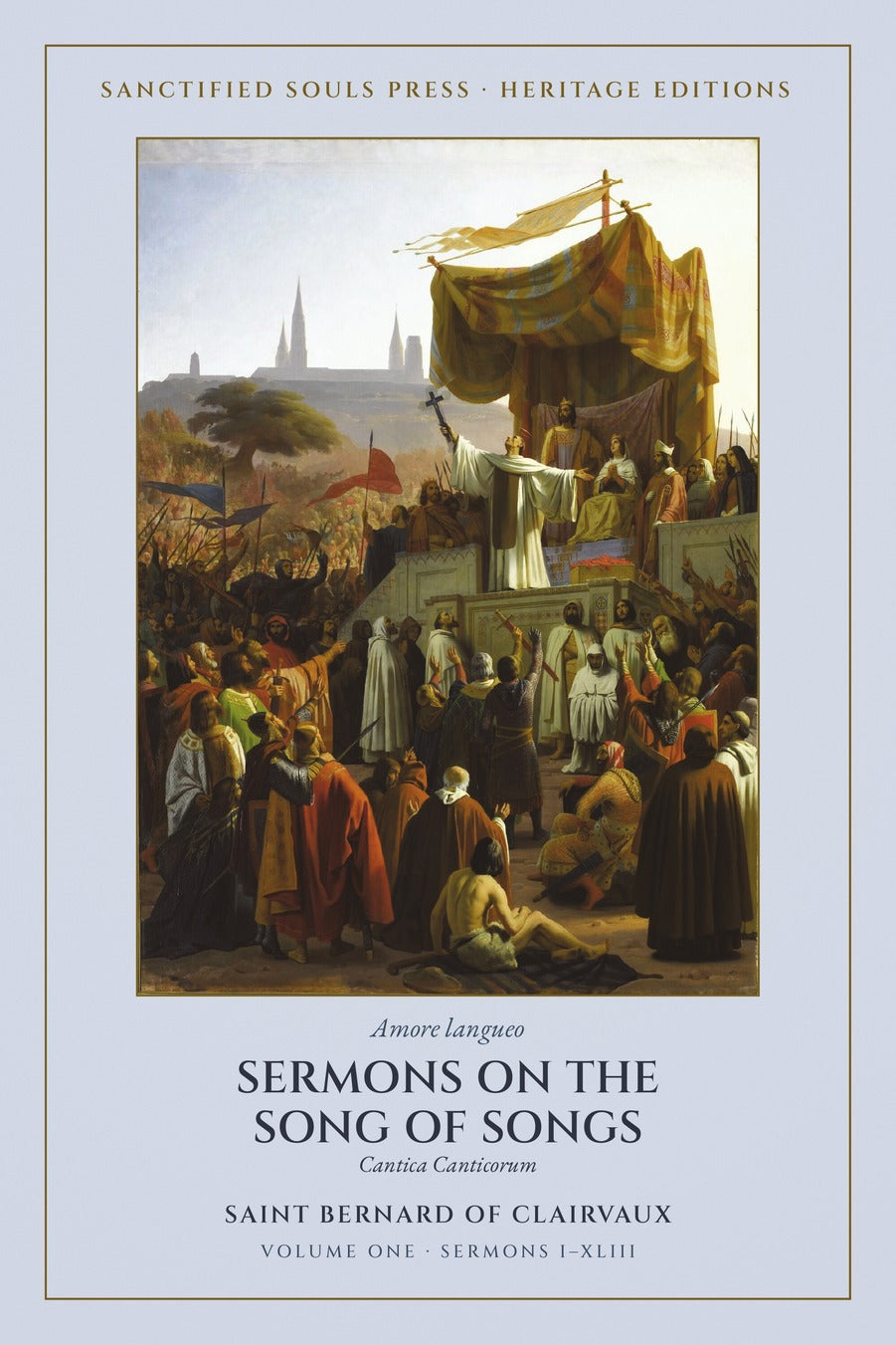 Sermons on the Song of Songs, Volume One, by Saint Bernard of Clairvaux, front cover