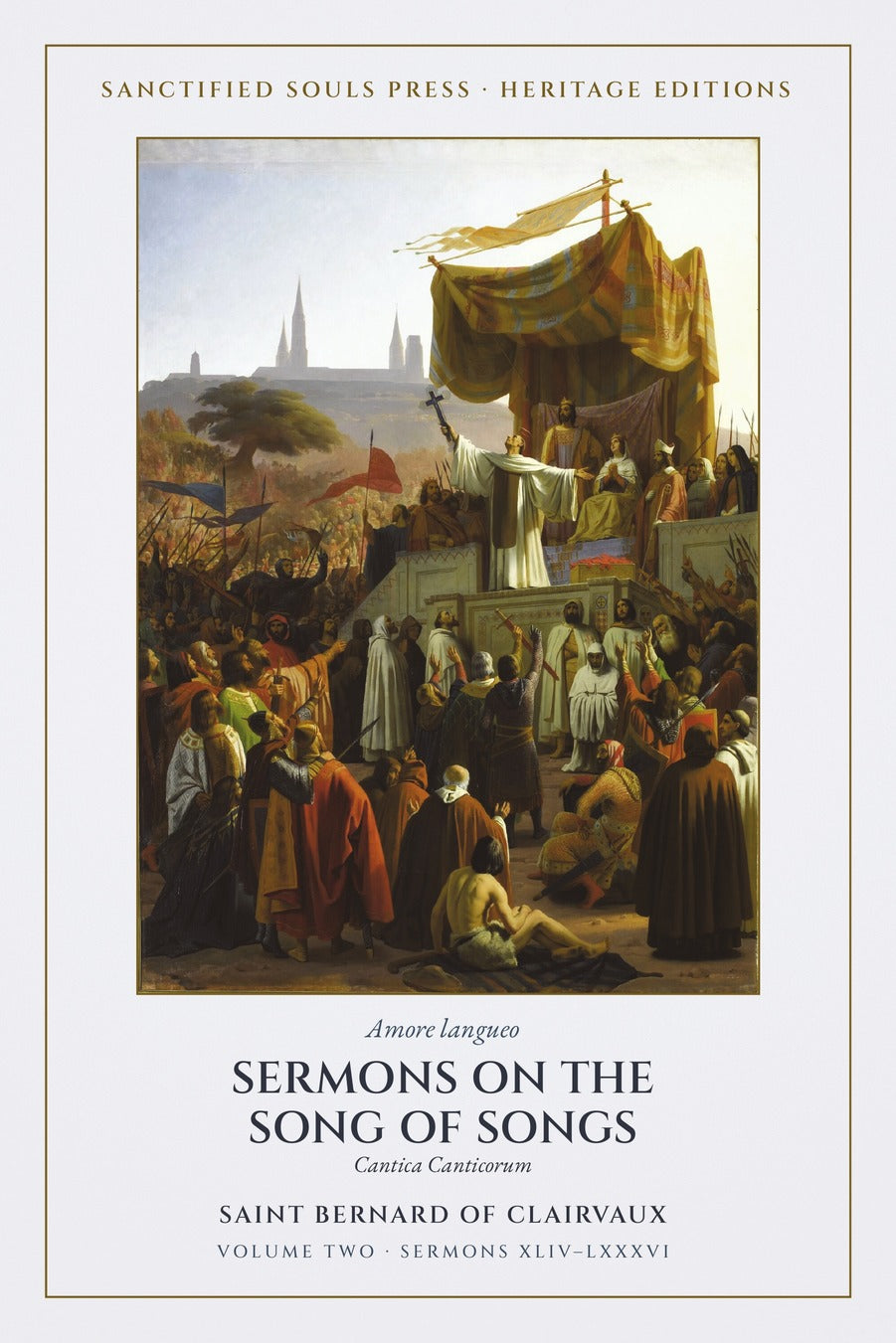 Sermons on the Song of Songs, Volume Two, by Saint Bernard of Clairvaux, front cover