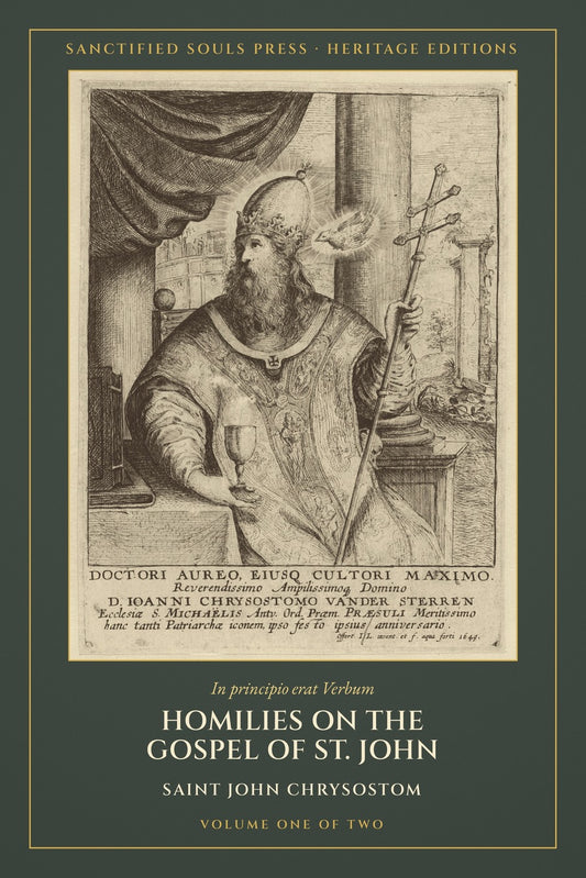 Homilies on the Gospel of St. John, Volume One, by Saint John Chrysostom, front cover