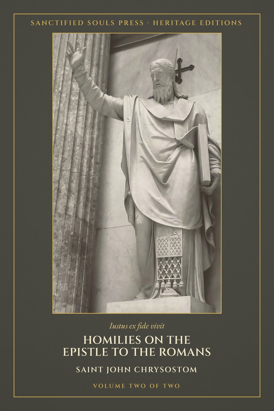 Homilies on the Epistle to the Romans, Volume Two, by Saint John Chrysostom, front cover