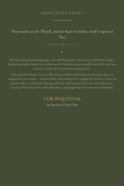 Cor Inquietum, back cover