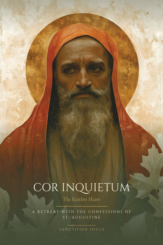 Cor Inquietum: The Restless Heart, St. Augustine of Hippo, front cover