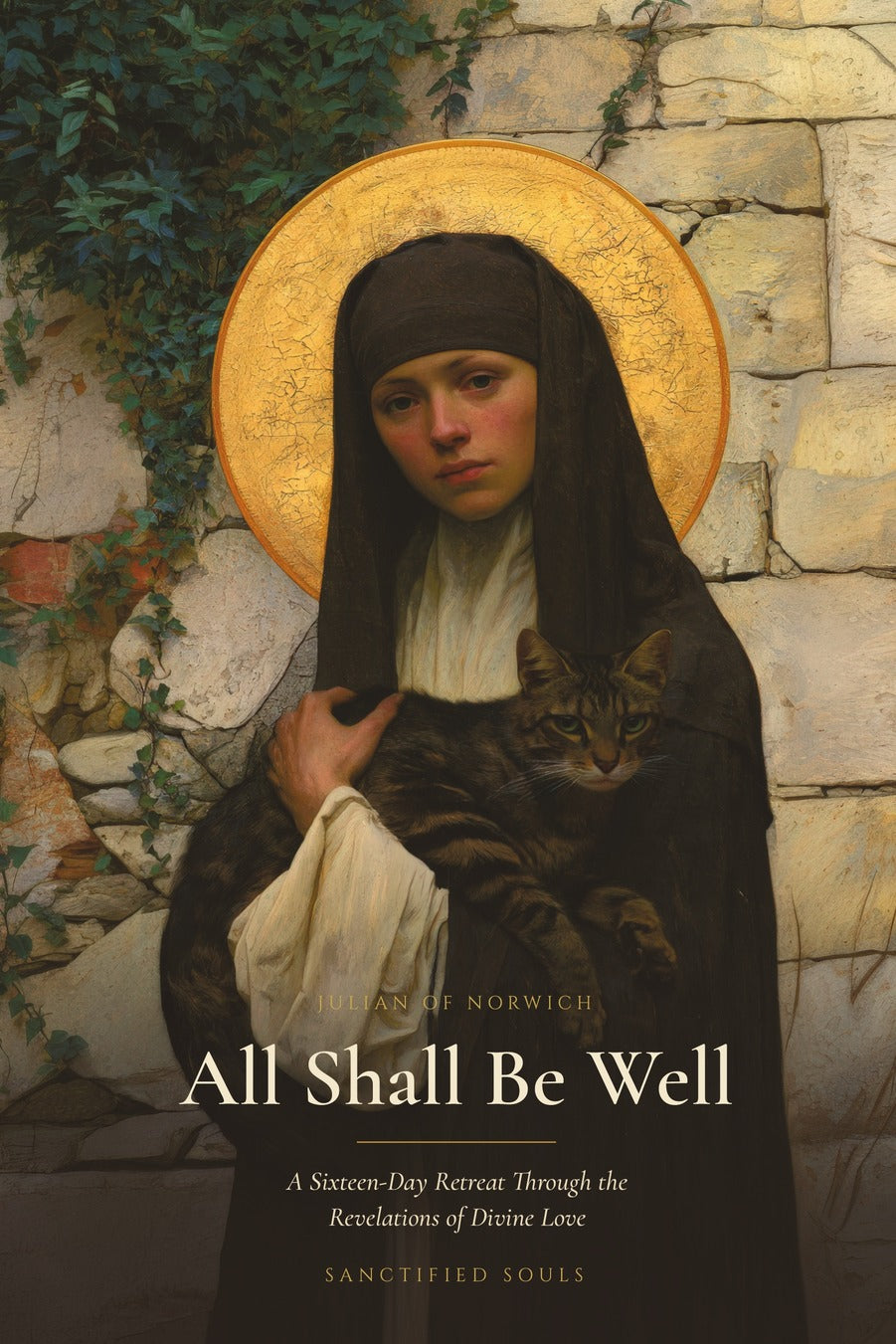 All Shall Be Well, a sixteen-day retreat with Julian of Norwich, front cover