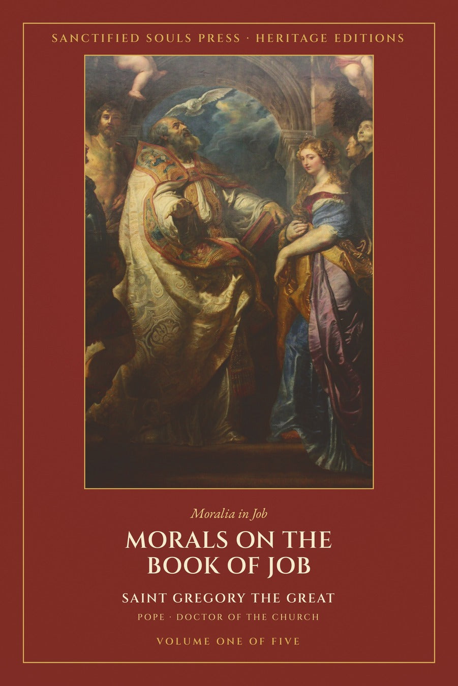 Morals on the Book of Job, Volume One, by Saint Gregory the Great, front cover