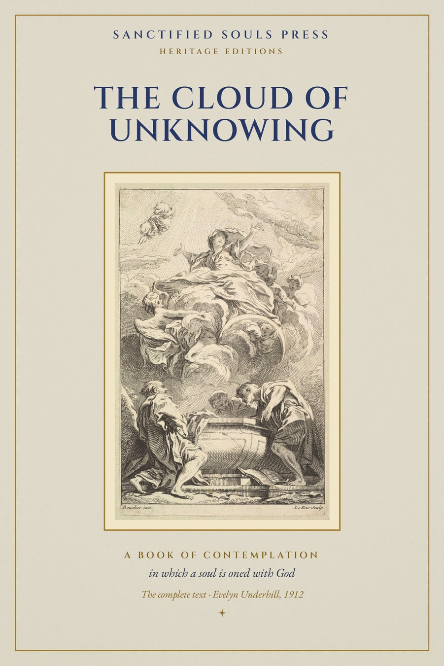 The Cloud of Unknowing, Sanctified Souls Press Heritage Editions, front cover