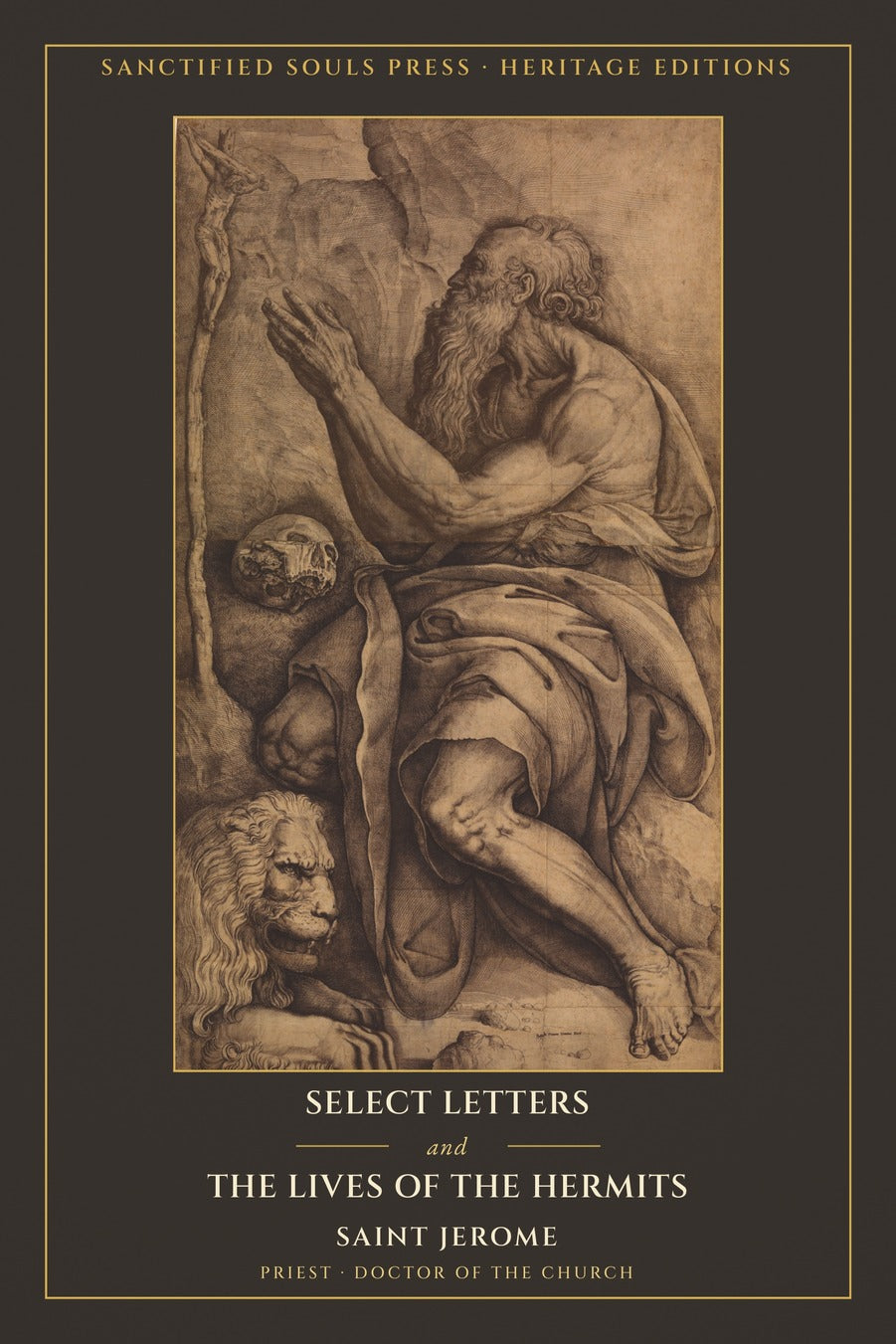 Select Letters and The Lives of the Hermits by Saint Jerome, front cover