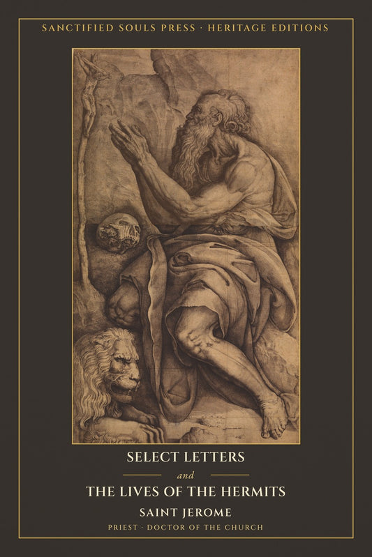 Select Letters and The Lives of the Hermits by Saint Jerome, front cover