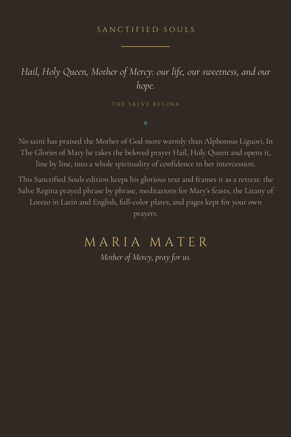 Maria Mater, back cover
