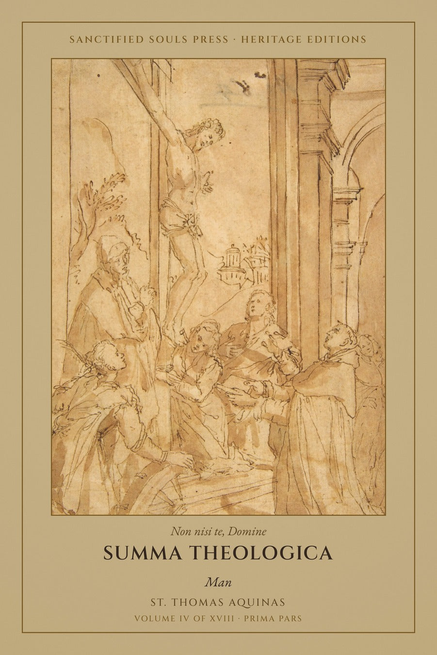 Summa Theologica, Volume IV, Man, front cover