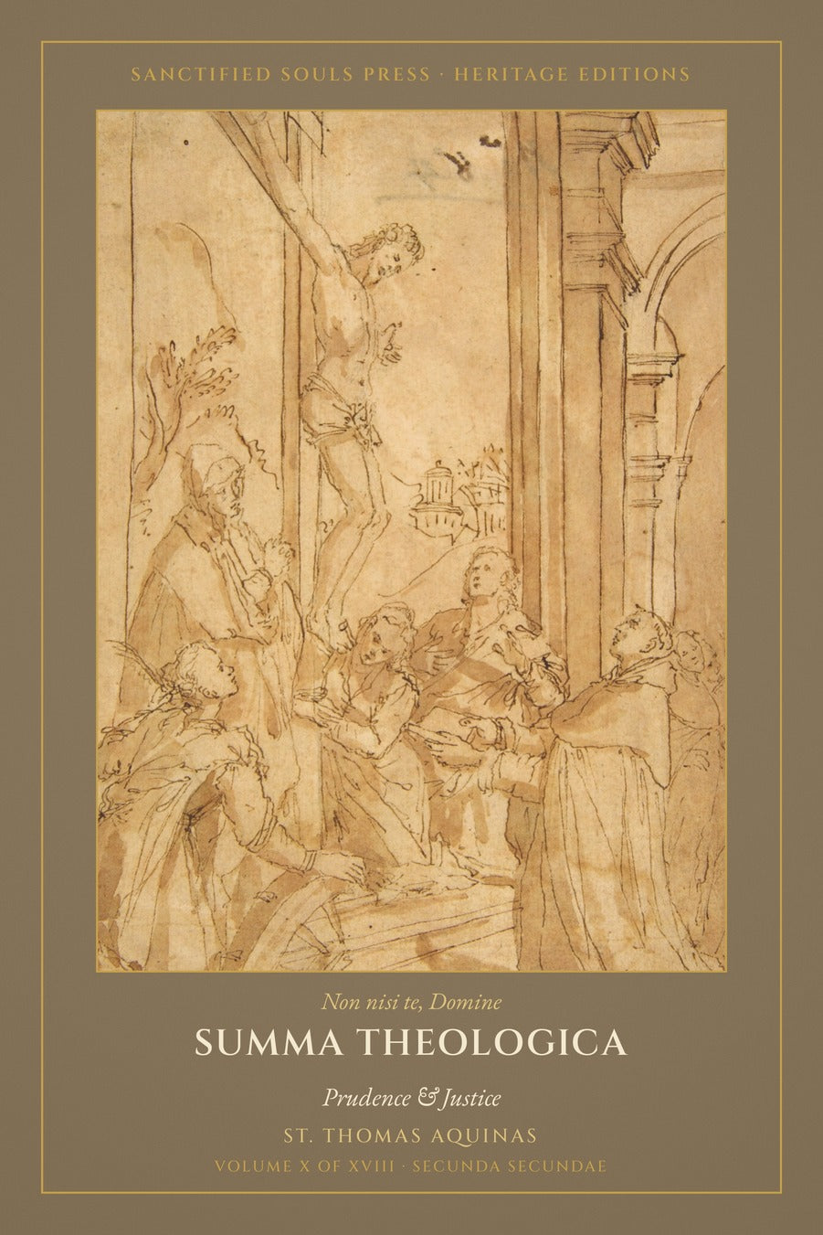 Summa Theologica, Volume X, Prudence and Justice, front cover